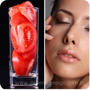 mascara de tomate